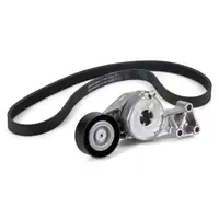 CONTI Zahnriemensatz + Wapu + Keilriemen + 5L Frostschutz f&uuml;r VW Golf 5 6 Passat 1.6