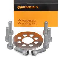 CONTINENTAL MS25 Schraubensatz Riemenscheibe Kurbelwelle für VW Touareg AUDI 2.7/3.0 TDI
