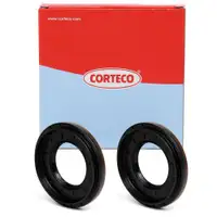 2x CORTECO 1032876B Wellendichtung Simmerring Differential f&uuml;r MERCEDES-BENZ 0229979847