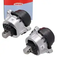 2x CORTECO Motorlager Hydrolager f&uuml;r BMW 5er G30 G31 530d 6er G32 630d 7er G11 730d B57