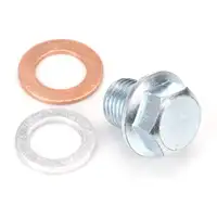 CARIPAR Ölablassschraube M14x1,5 + Dichtringe HONDA HYUNDAI KIA MAZDA MITSUBISHI SUZUKI