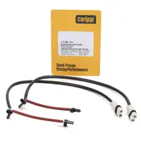 2x CARIPAR Warnkontaktkabel f&uuml;r PORSCHE 996 997 Boxster (986) vorne / hinten 99661236500