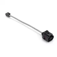 febi Bremsen Set Bremsscheiben + Bremsbel&auml;ge + Sensor f&uuml;r VW Golf 8 AUDI 8Y PR-1ZD vorne