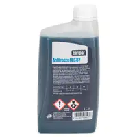 1L 1 Liter CARIPAR ANTIFREEZE BLC 87 Frostschutz K&uuml;hlerfrostschutz Konzentrat BLAU/GR&Uuml;N