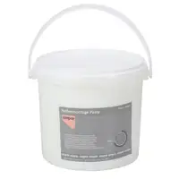 5 kg CARIPAR Tire Mounting Paste, Tire Mounting Wax Paste, Mounting Paste (White) + Brush