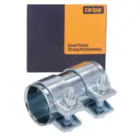 CARIPAR Rohrverbinder Klemmschelle &Oslash; 45 mm f&uuml;r VW Golf 5-7 AUDI A1 A3 SEAT Leon Ibiza 3-5