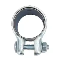 CARIPAR Rohrverbinder Doppelschelle Klemmschelle Auspuff Abgasanlage &Oslash; 40 mm x L&auml;nge 90 mm