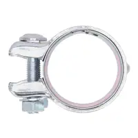 2x CARIPAR Rohrverbinder Doppelschelle Auspuff Abgasanlage &Oslash; 56mm x L&auml;nge 95mm
