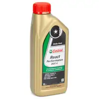 3L 3 Liter CASTROL REACT PERFORMANCE DOT 4 Brake Fluid Bremsflüssigkeit ISO 4925 Class 4