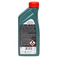 1L 1 Liter CASTROL Brake Fluid DOT 4 Bremsfl&uuml;ssigkeit SAE J1703 J1704 FMVSS 116