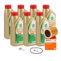 7L CASTROL EDGE 5W-30 M Motoröl + MAHLE Ölfilter BMW 2er M2 F87 3er M3 F80 4er M4 F82 F83
