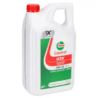 7L 7 Liter CASTROL GTX 0W-20 Motor&ouml;l &Ouml;l ACEA C5 Renault RN17FE