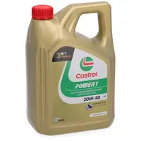 4L CASTROL POWER 1 20W-50 4-stroke engine oil + MANN oil filter for BMW R1200, K1200, K1600