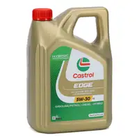 4L CASTROL EDGE 5W-30 LL Motor&ouml;l + MANN &Ouml;lfilter f&uuml;r AUDI SEAT SKODA VW 1.0-1.5 TFSI