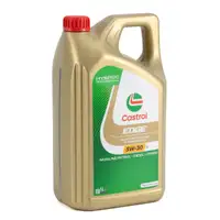 5L CASTROL EDGE 5W-30 LL Motor&ouml;l + HIRSCHER &Ouml;lfilter f&uuml;r VW Passat B5 A4 B5 B6 B7 1.8 T