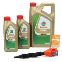 7L 7 Liter CASTROL EDGE 5W-30 M Motor&ouml;l f&uuml;r BMW LL-04 MB 229.31/51/52 + Einf&uuml;lltrichter