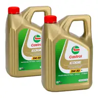 2x 4L = 8L CASTROL EDGE 5W-30 M Motoröl ACEA C3 API SN BMW Longlife-04 MB 229.31/51/52