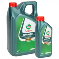 6L 6 Liter CASTROL MAGNATEC 5W-40 C3 Motor&ouml;l BMW Longlife-04 Fiat 9.55535-S2