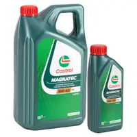 6L 6 Liter CASTROL MAGNATEC 5W-40 DPF Motor&ouml;l &Ouml;l f&uuml;r MB 229.31/51 dexos2 FORD WSS-M2C917-A