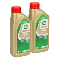 2L 2 Liter CASTROL EDGE 0W-20 LL 4 Motor&ouml;l f&uuml;r MB 229.71/72 PORSCHE C20 VW 508/509.00