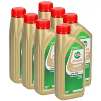 7L 7 Liter CASTROL EDGE 0W-20 LL 4 Motor&ouml;l f&uuml;r MB 229.71/72 PORSCHE C20 VW 508/509.00