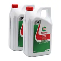 10L CASTROL GTX 10W-40 A3/B4 Motor&ouml;l &Ouml;l f&uuml;r MB 226.5/229.3 RN0700/0710 VW 501.00/505.00