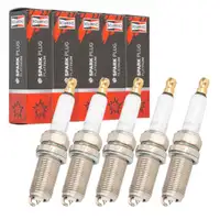 5x CHAMPION OE219 Z&uuml;ndkerze f&uuml;r AUDI RS3 8P 8V RSQ3 8U TTRS 8J 2.5 TFSI 310-367 079905626J