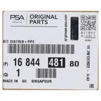 ORIGINAL PSA Zahnriemensatz + Wasserpumpe Berlingo C3 C4 308 508 1.6 BlueHDi 1684448180