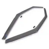 CLIMAIR Windabweiser Regenabweiser f&uuml;r SKODA YETI 5L ab 2009 + ABE rauchgrau 1 Paar vorne