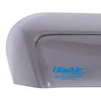 CLIMAIR Windabweiser Regenabweiser f&uuml;r DACIA Duster ab 2010 mit ABE rauchgrau 1 Paar vorne