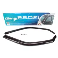 CLIMAIR Windabweiser Regenabweiser f&uuml;r VW T5 T6 mit ABE schwarz (1 Paar)