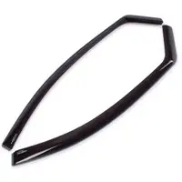 CLIMAIR Windabweiser Regenabweiser f&uuml;r FORD Focus 2 5-T&uuml;rer + ABE schwarz (1 Paar) vorne