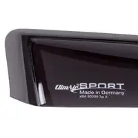 CLIMAIR Windabweiser Regenabweiser f&uuml;r FORD Focus 2 5-T&uuml;rer + ABE schwarz (1 Paar) vorne