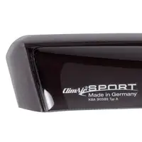 CLIMAIR Windabweiser Regenabweiser für OPEL Insignia A 0G-A mit ABE schwarz (1 Paar) vorne