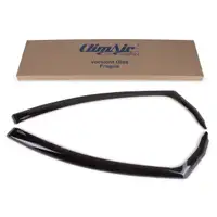 CLIMAIR Windabweiser Regenabweiser f&uuml;r VW Sharan SEAT Alhambra + ABE schwarz 1 Paar vorne