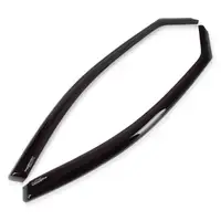 CLIMAIR Windabweiser Regenabweiser f&uuml;r SKODA Octavia 3 ab 13 mit ABE schwarz 1 Paar vorne