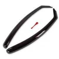 CLIMAIR Windabweiser Regenabweiser f&uuml;r DACIA Sandero 2 Logan 2 mit ABE schwarz 1Paar vorne