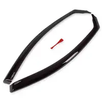 CLIMAIR Windabweiser Regenabweiser für NISSAN Qashqai 2 SUV mit ABE schwarz (1 Paar) vorne