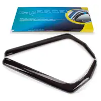 CLIMAIR Windabweiser Regenabweiser f&uuml;r SUZUKI Jimny ab 07.18 mit ABE schwarz 1 Paar vorne