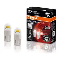 2x OSRAM NIGHT BREAKER LED Gen2 Glassockelbirne W5W 5700K mit Stra&szlig;enzulassung