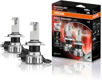 2x OSRAM H4/H19 NIGHT BREAKER LED SMART Lampe mit Stra&szlig;enzulassung 12V 20/19W P43t +330%