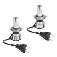 2x OSRAM H4 NIGHT BREAKER LED SMART + Adapter for VW Transporter T4, T5, and Dacia Sandero