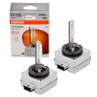 2x OSRAM 66140-1HB XENARC Xenon Brenner Lampe D1S 85V 35W Pk32d-2 3200lm 4500K
