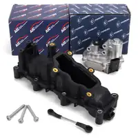 Ansaugbr&uuml;cke Saugrohrmodul + PIERBURG Stellmotor f&uuml;r AUDI A4 A6 A8 Q7 VW Touareg rechts