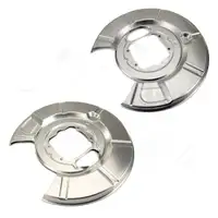 2x AIC Abdeckblech Ankerblech Bremsankerblech f&uuml;r BMW 5er E60 E61 6er E63 E64 Hinterachse