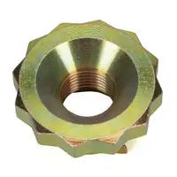 2x AIC Achsmutter Antriebswelle M16x1,5mm f&uuml;r AUDI SEAT SKODA VW Fox Polo vorne 6Q0407396B