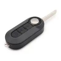 AIC 57570 Schl&uuml;sselgeh&auml;use + Schl&uuml;sselrohling 3-Tasten f&uuml;r FIAT 500 Punto 199_ Bravo 2