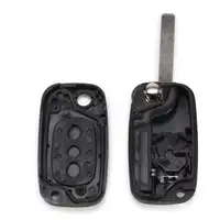 AIC 58227 Schlüsselgehäuse + Schlüsselrohling 2-Tasten für RENAULT Clio 3 Kangoo Trafic 2