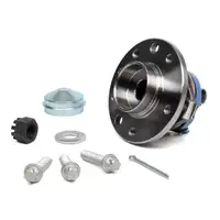 AIC Radnabe + Kappe f&uuml;r OPEL Astra G Zafira A 5-Loch mit ABS vorne 1603211/9117622