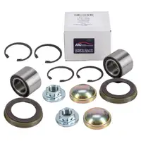 2x AIC Radlagersatz mit ABS-Sensorring f&uuml;r FORD Fiesta 5 Focus 1 Fusion MAZDA 2 DY hinten